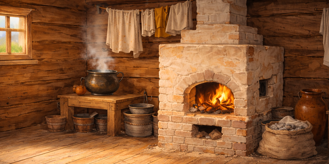 Чем наши предки наводили чистоту в избе до блеска