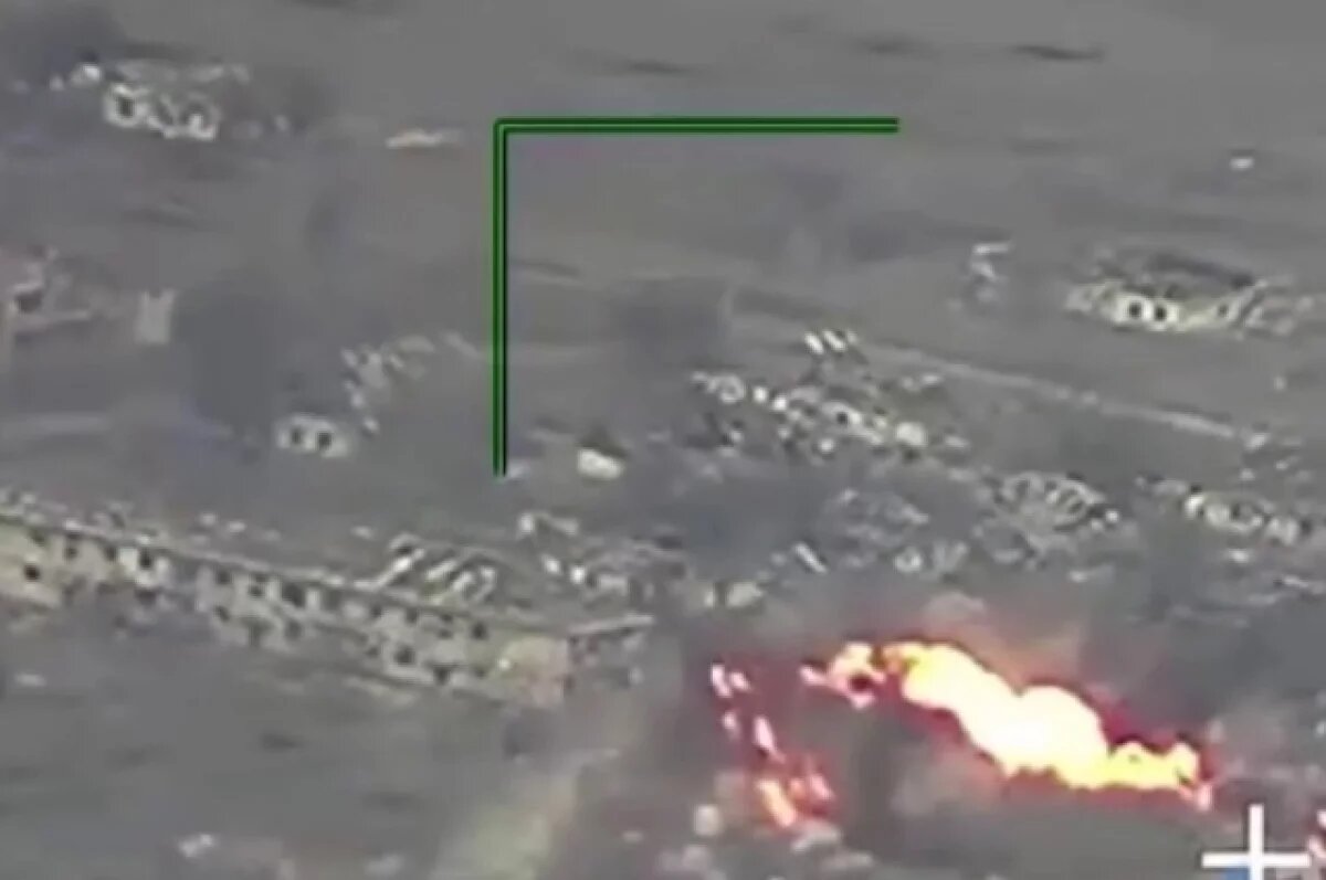    Удар 3-тонной бомбы уничтожил пункт дислокации ВСУ под Гуляйполем