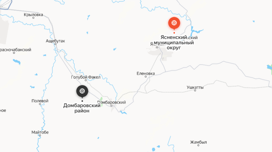    6 участков дорог закрыты из-за метели в Ясненском и Домбаровском районах