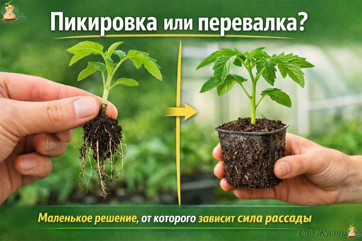 Зачем вообще пикировать рассаду — и когда лучше сделать перевалку