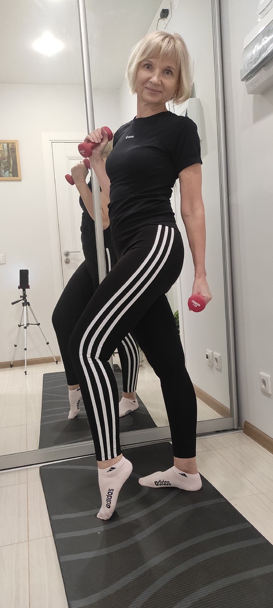 Встала и сделала!)