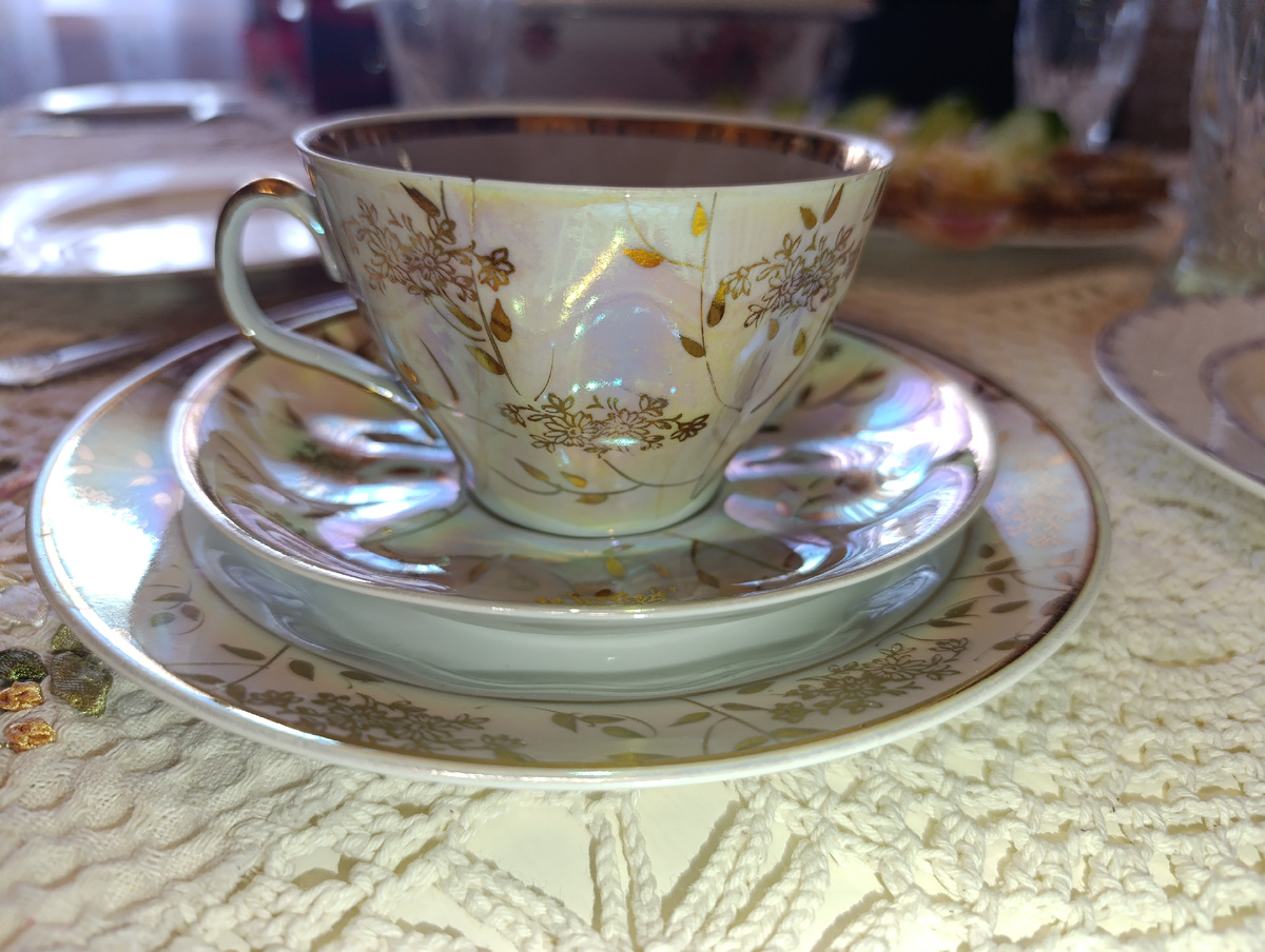 Тройка - чайный сервиз Сигулда РФЗ