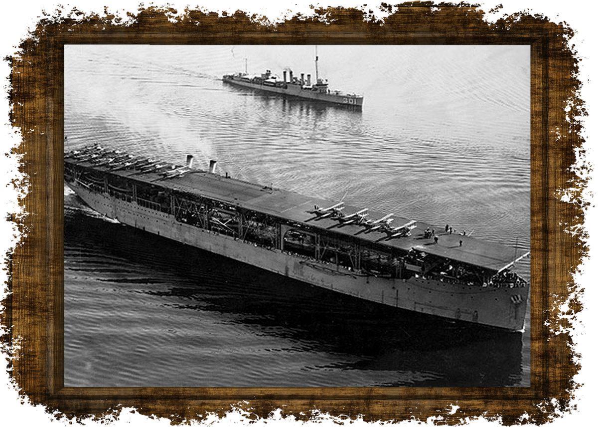 Авианосец "Лэнгли". Фото в свободном доступе. 