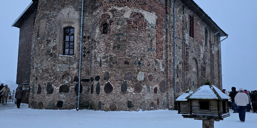 Старейшая Коложская церковь в Гродно и удивительные "ведьмины гнезда" на деревьях в парке