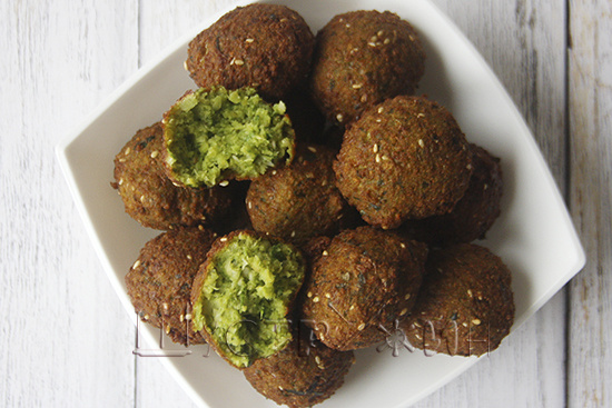 Ароматный и аппетитный фалафель.