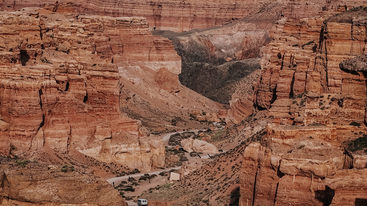 Долина замков - основная локация в Чарынском каньоне