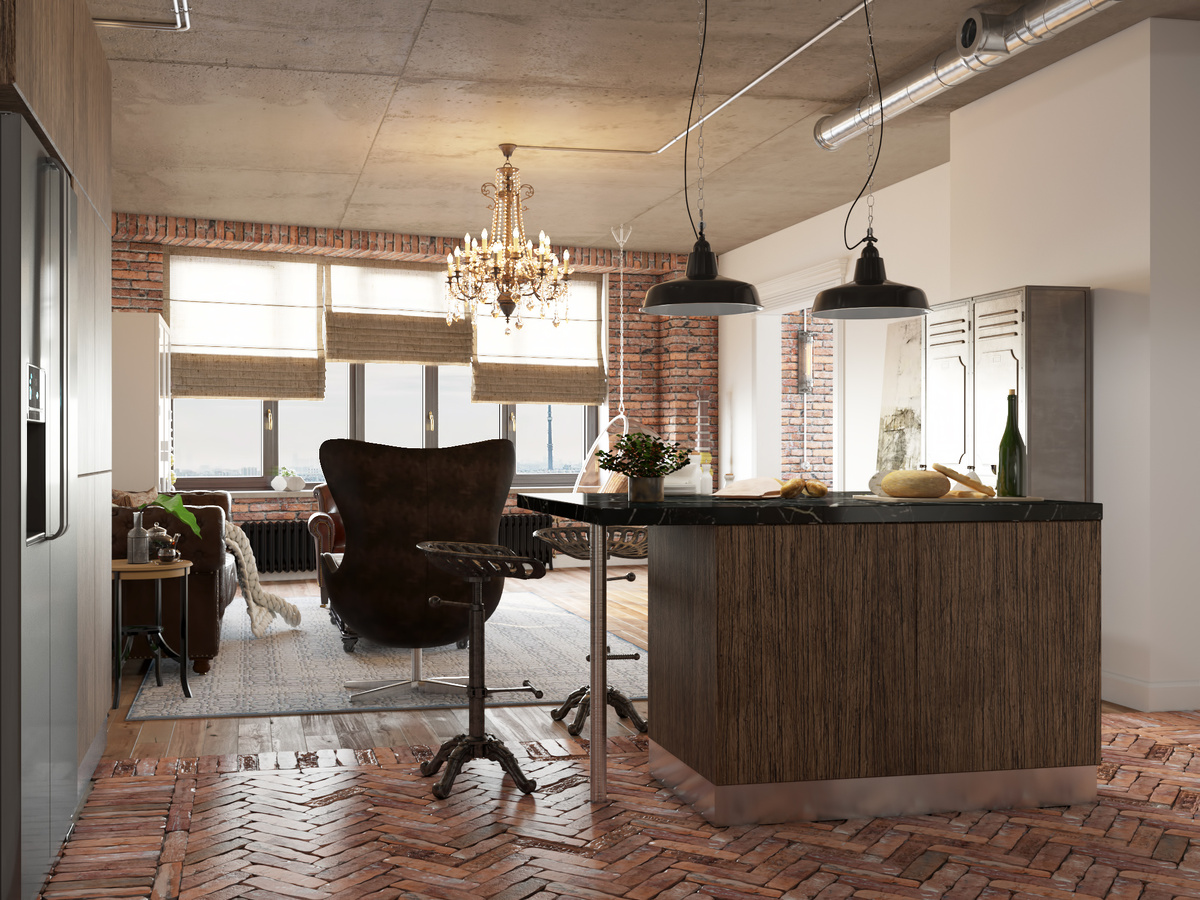 Визуализация проекта, дизайнер Ирина Кривцова