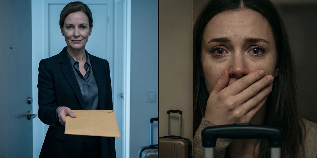 - Забирайте ваши три тысячи и съезжайте, - сказала свекровь, меняя замки