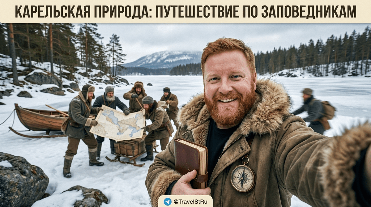 Природа Карелии: путешествие по заповедникам и озёрам
