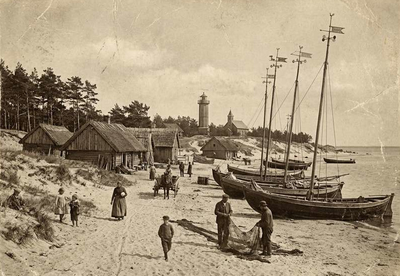 Поселок на Куршской косе