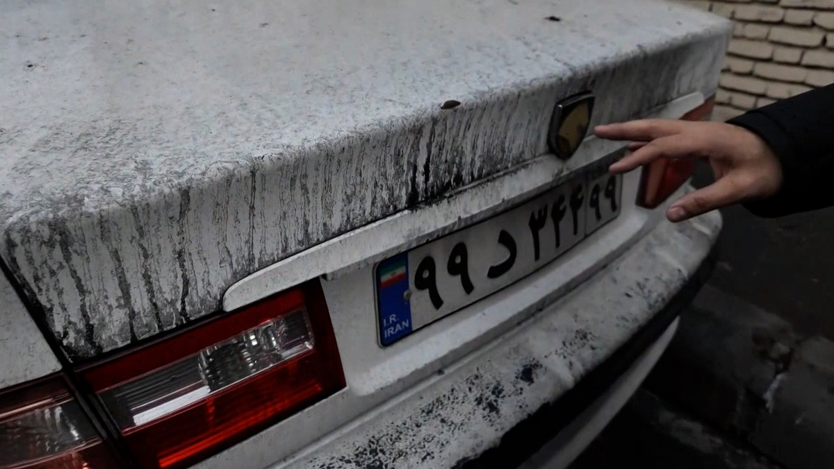    Иран последствия обстрела: кислотный токсичный нефтяной дождь