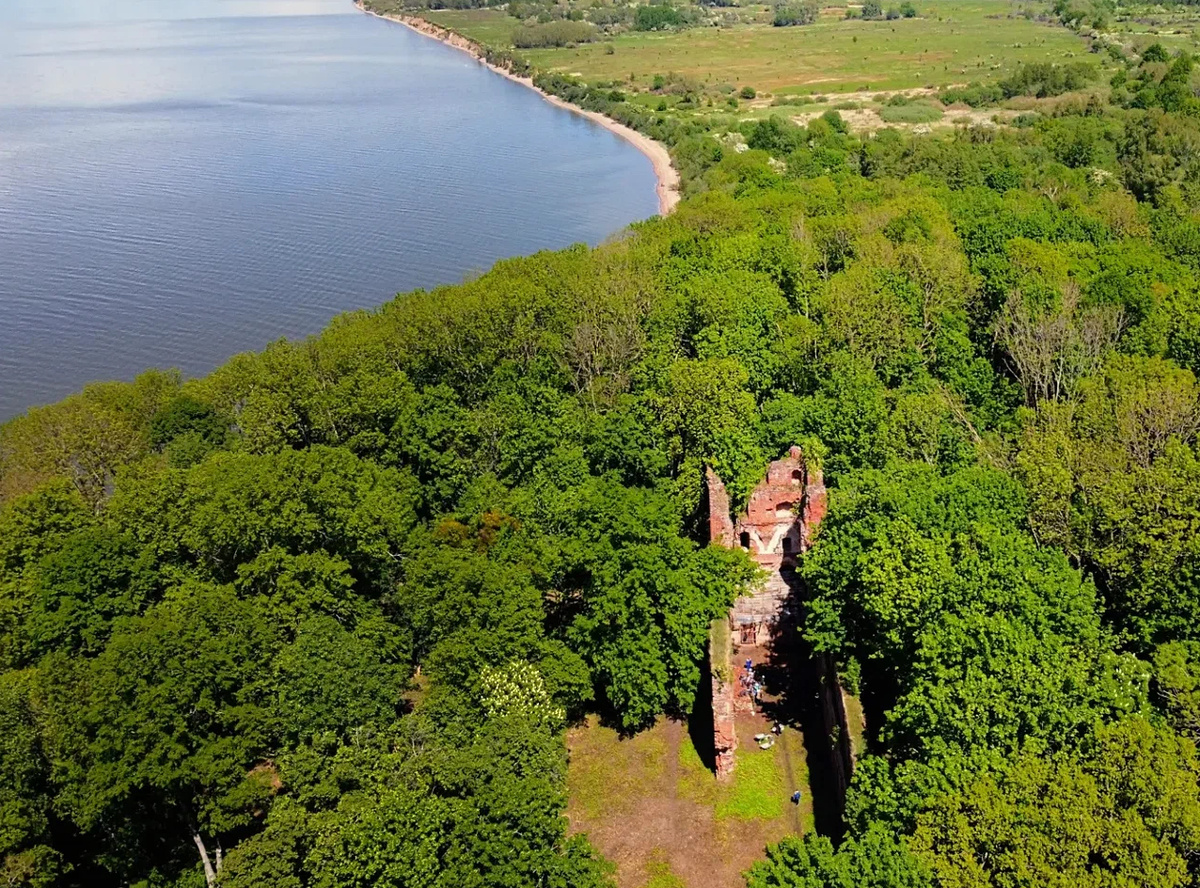 Руины замка Бальга. Фото grimoshevich