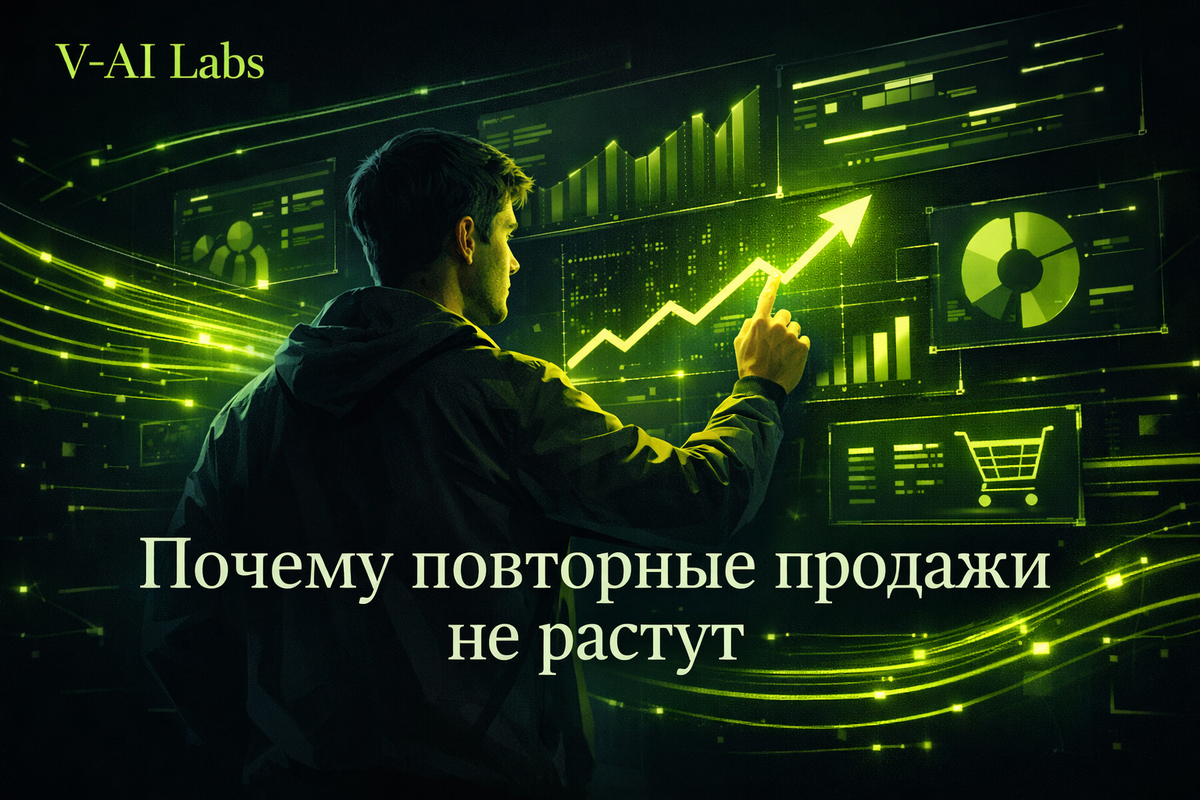    Почему повторные продажи в онлайн-бизнесе не растут и как это исправить с помощью аналитики и автоматизации