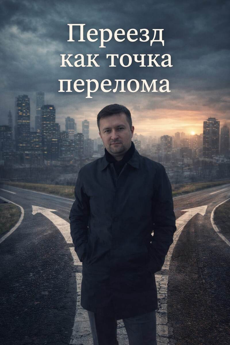 «Переезд — это не просто смена адреса. Это момент, когда прошлое остаётся в коробках, а будущее впервые начинает говорить твоим собственным голосом».
© Александер Арсланов