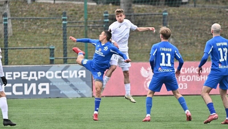    В Ессентуках ставропольские футболисты сыграли с кировским «Динамо» Фото: ФК «Динамо» (Ставрополь)