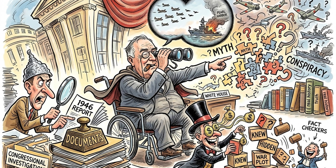 Рузвельт знал о Перл-Харборе заранее — самый живучий миф о нападении, которое изменило войну...