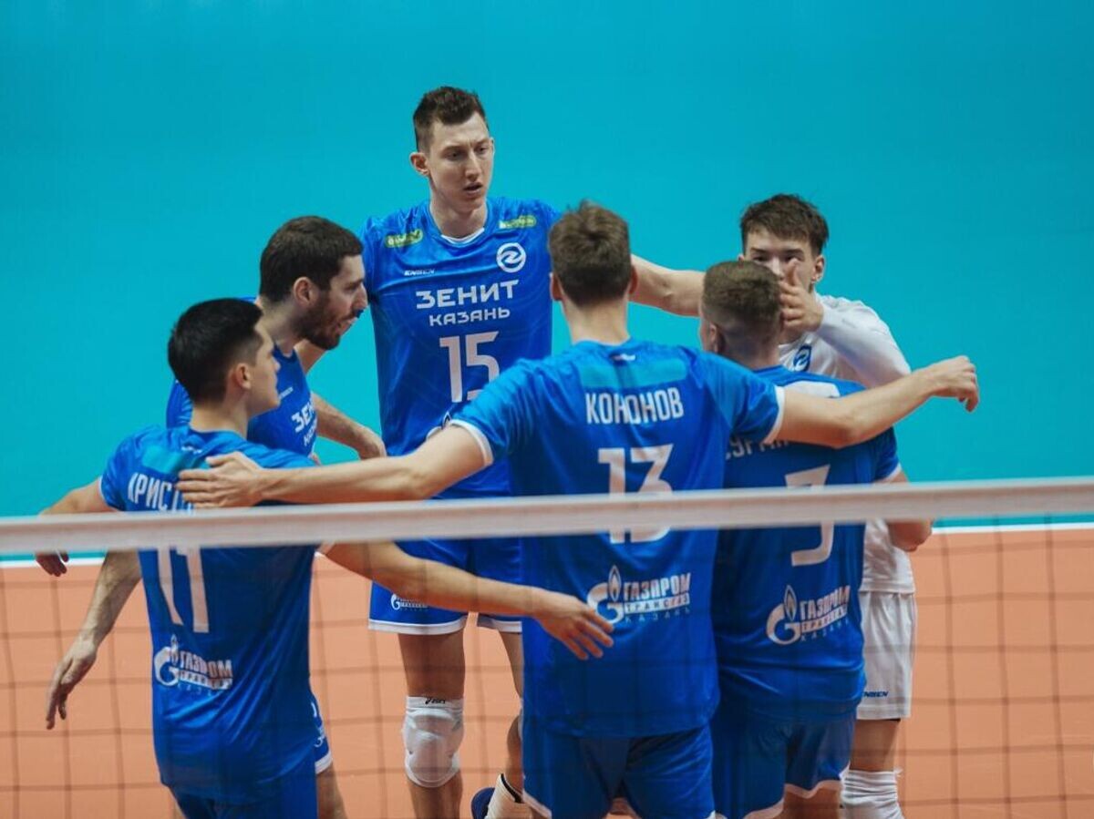    Волейболисты казанского "Зенита" | © Фото : Пресс-служба ВК "Зенит-Казань"