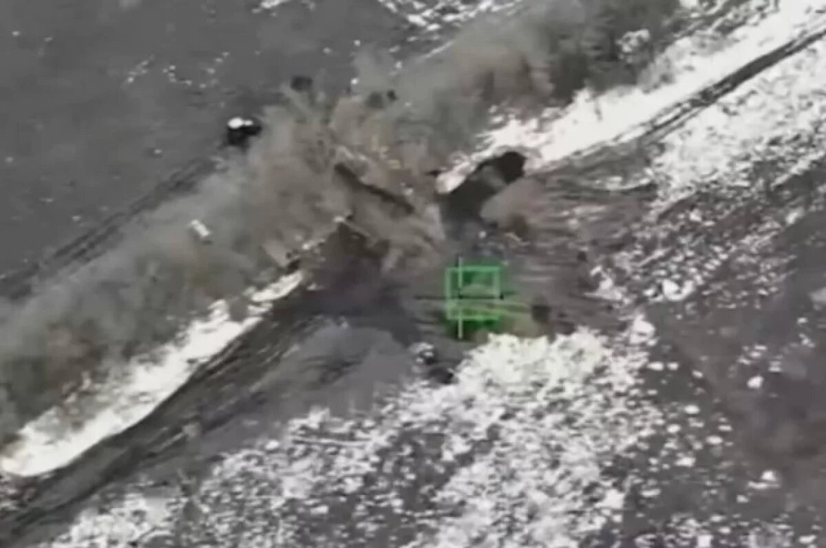    Появились кадры уничтожения пусковой установки HIMARS ВСУ под Харьковом