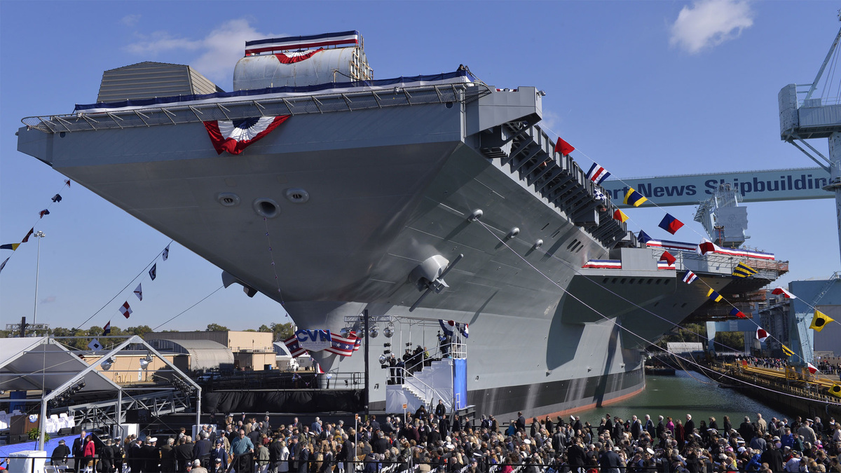    ВМС США авианосец USS Gerald R. Ford (CVN-78) (глп)