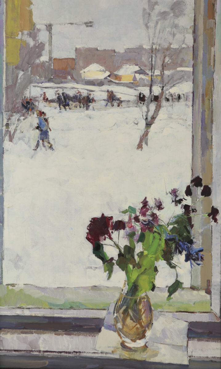 А.А.Родионов. Март. 1950-е. Мордовский республиканский музей изобразительных искусств имени С.Д. Эрьзи.