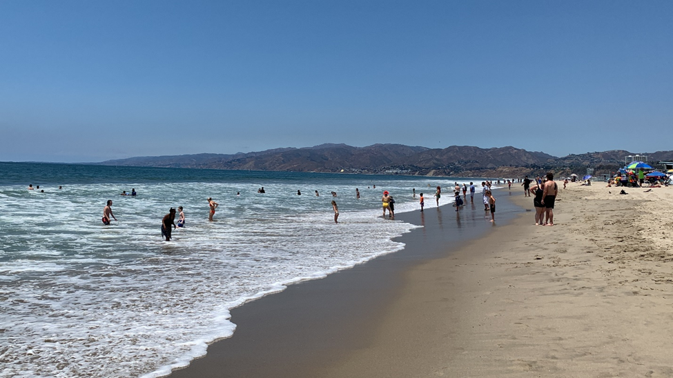 Санта-Моника. Пляж. Тихий океан!