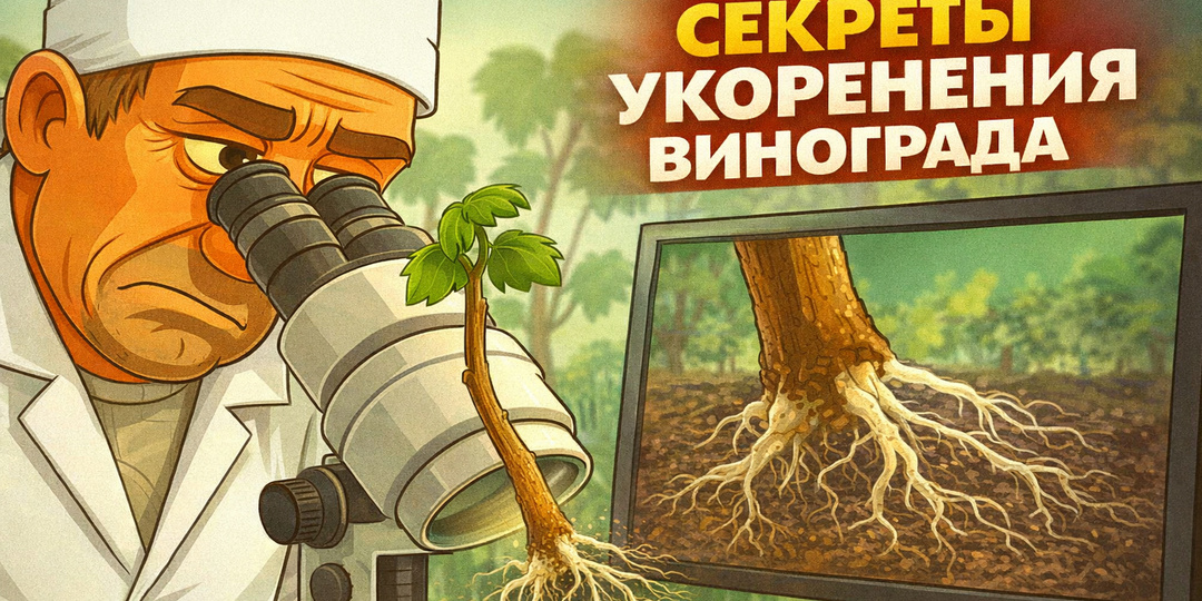 🍇 Вот почему ваши черенки винограда не укореняются. Как и где происходит укоренение. Мои наблюдения.