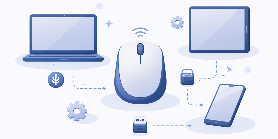 Как подключить мышку к любому устройству