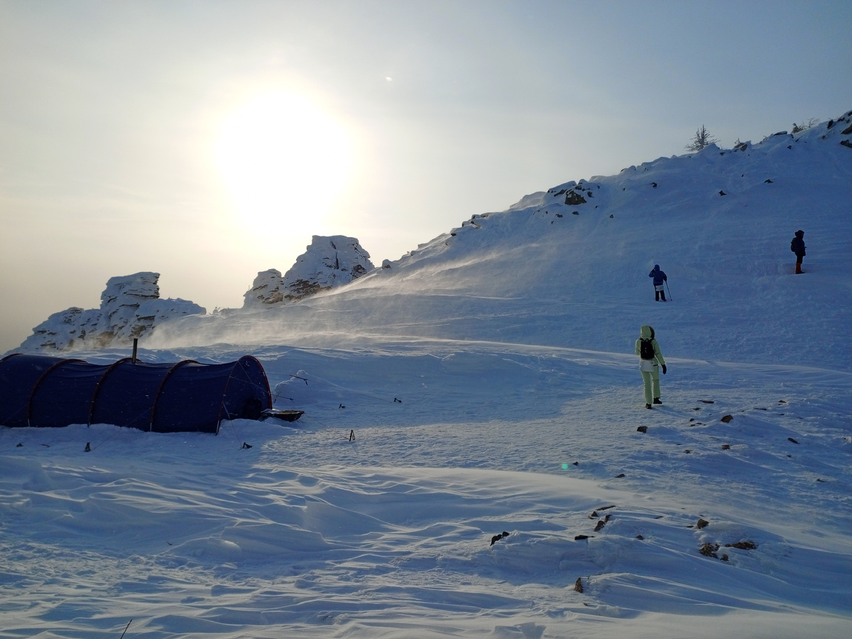 Гора Помяненная в Пермском крае. Фото автора. 