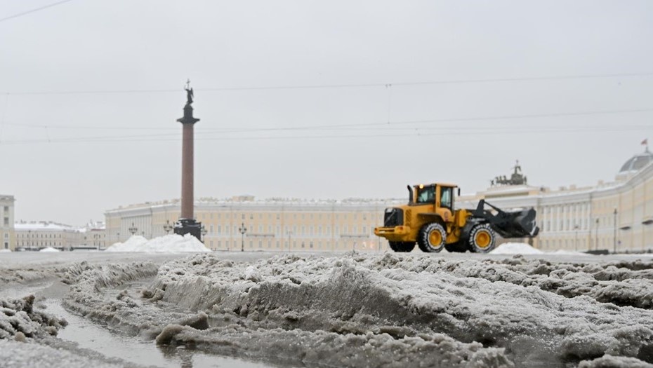    Снежный покров должен сойти в Петербурге до 15 марта Автор фото: Ермохин Сергей