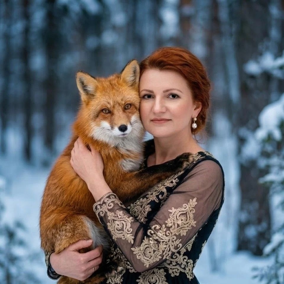 Лиса с лисой