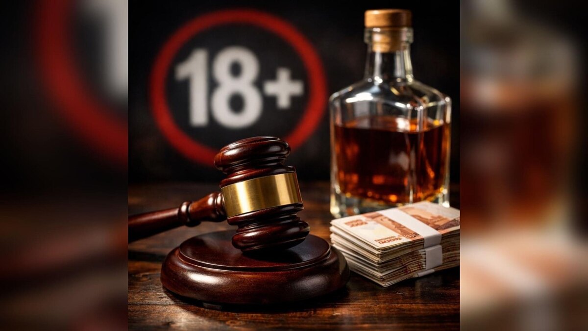    Курянка продала алкоголь несовершеннолетнему и получила штраф 60 тысяч