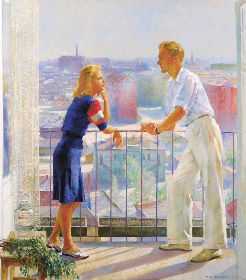 Художник Петр Вильямс "Весна"