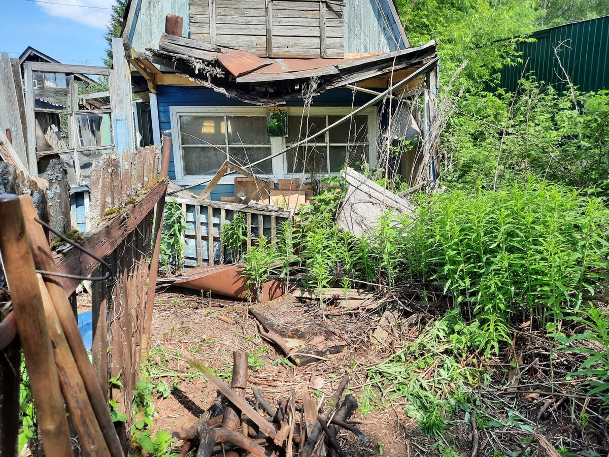 Вот так выглядят участки строительной компании, которая годы не платит взносы. А председатель их прикрывает