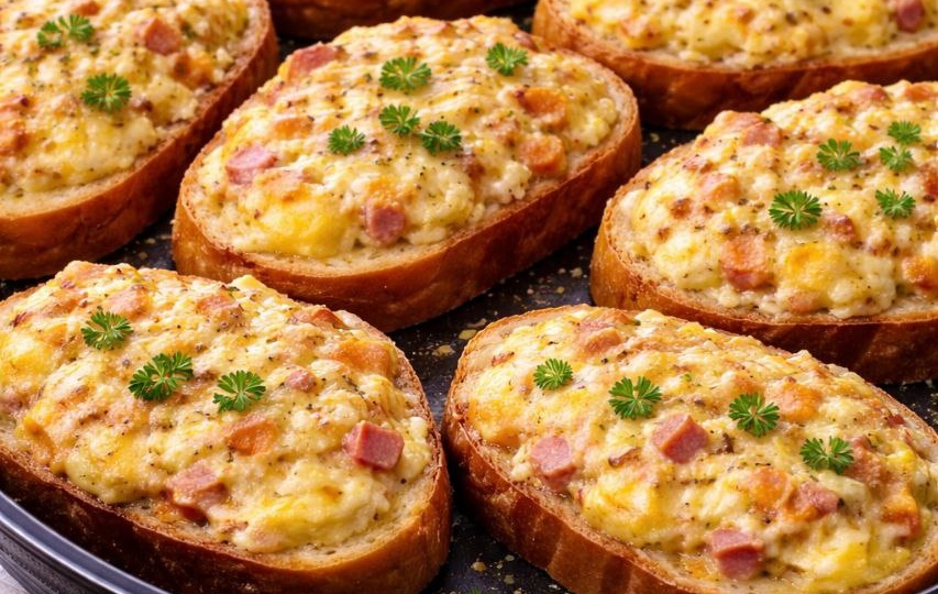 Домашние бутерброды с яйцом и сыром на сковороде — горячий перекус за 10 минут