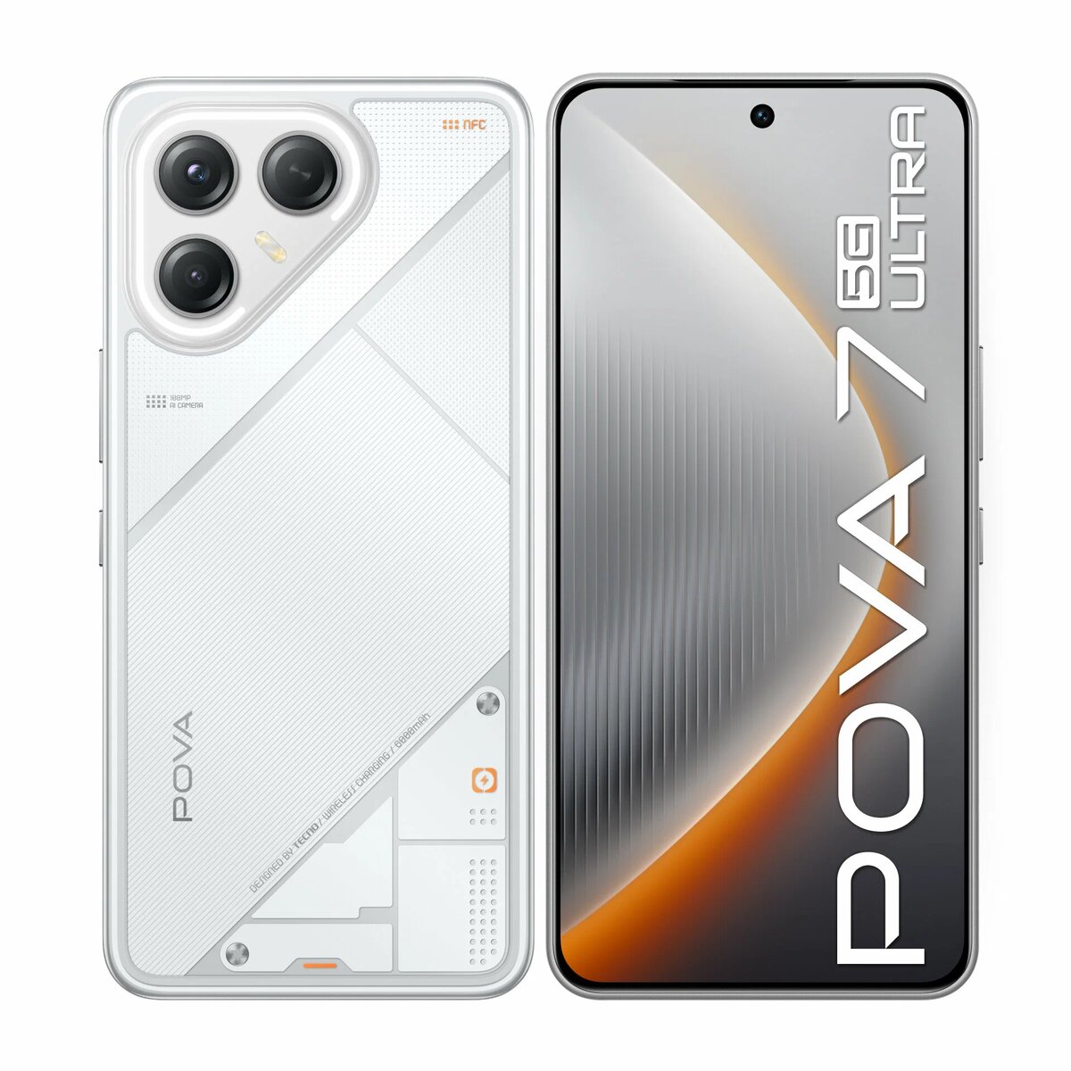 Смартфон TECNO POVA 7 Ultra 5G белый