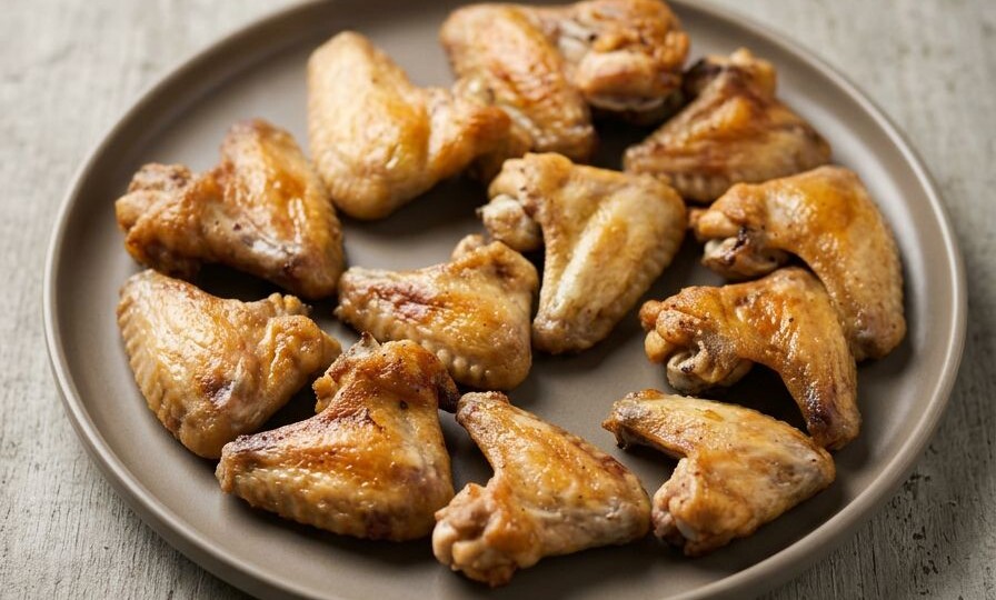Классические крылышки-гриль с солью и перцем — просто и сочно