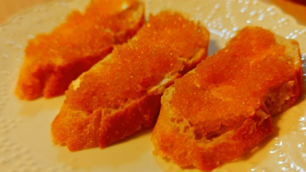 Бутерброды с щучьей икрой невероятно вкусны