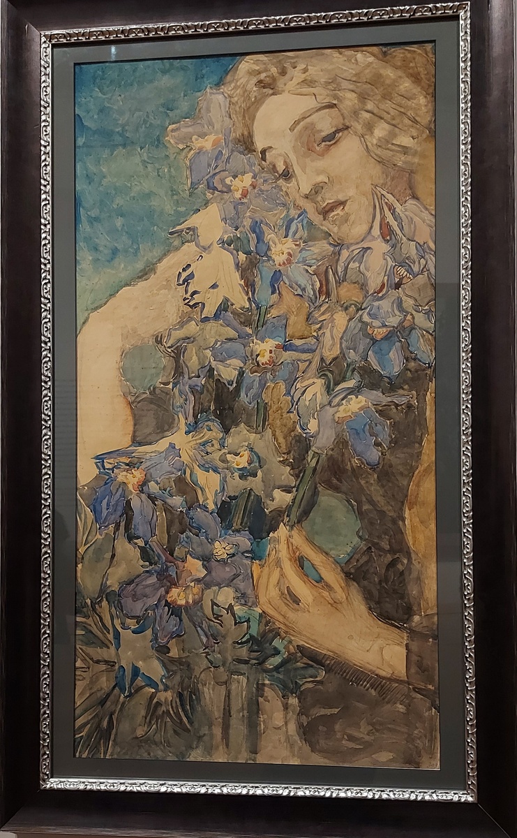 "Примавера" портрет свояченицы Катерины Ге