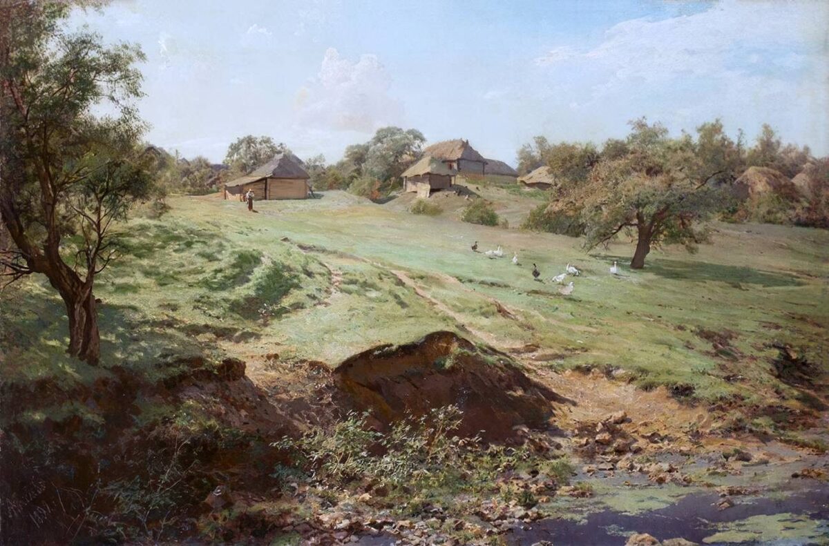     Александр Киселёв. Хутор. 1899   
undefined
