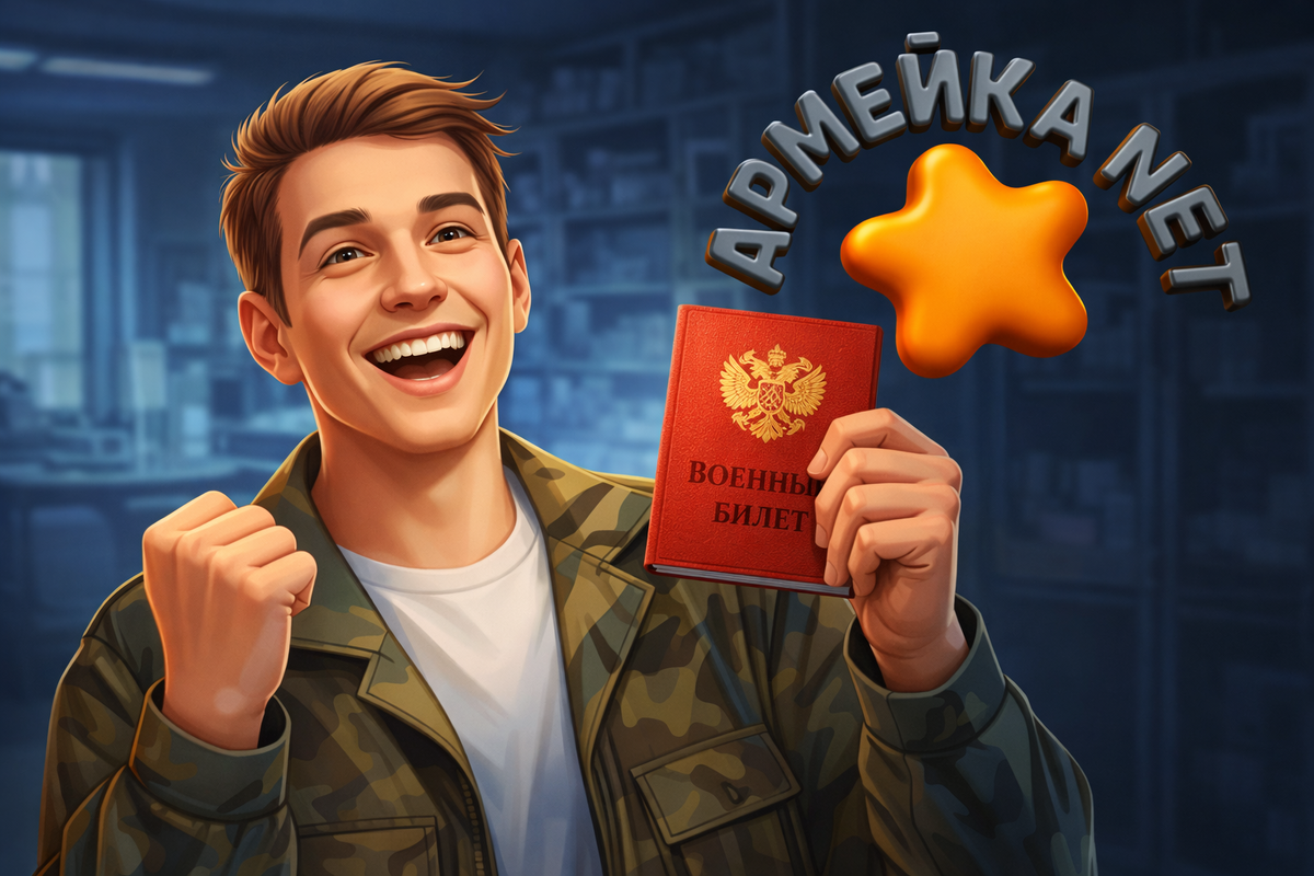 Парень с артрозом получает военный билет