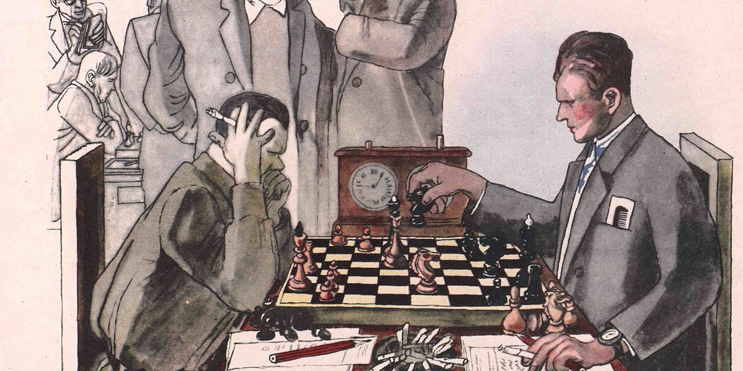 Карикатуры про шахматы