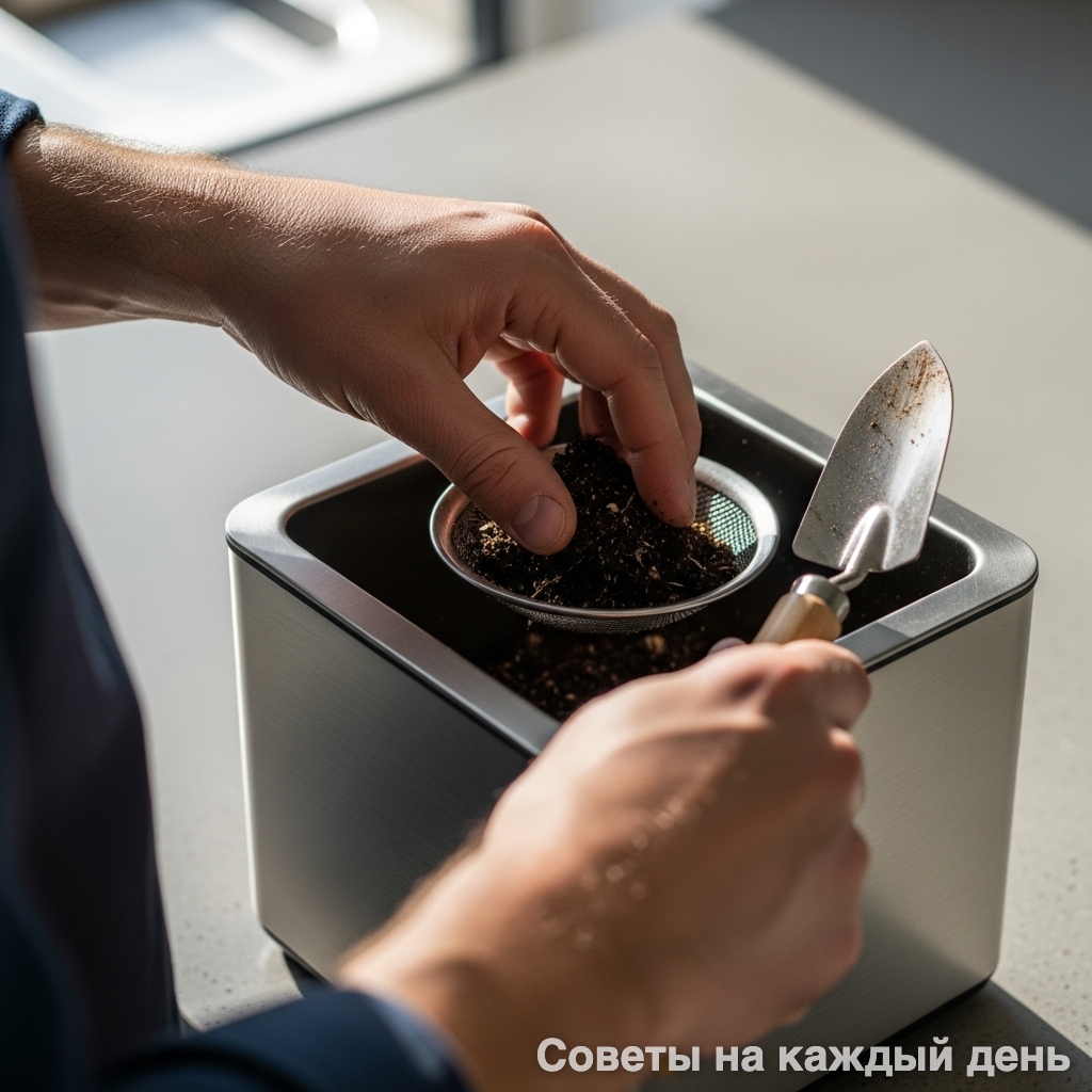 Домашнее компостирование может быть эстетичным и абсолютно чистым процессом.