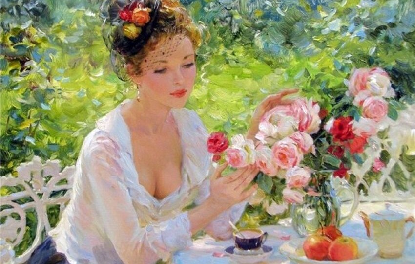 Смотрят с портретов милые дамы