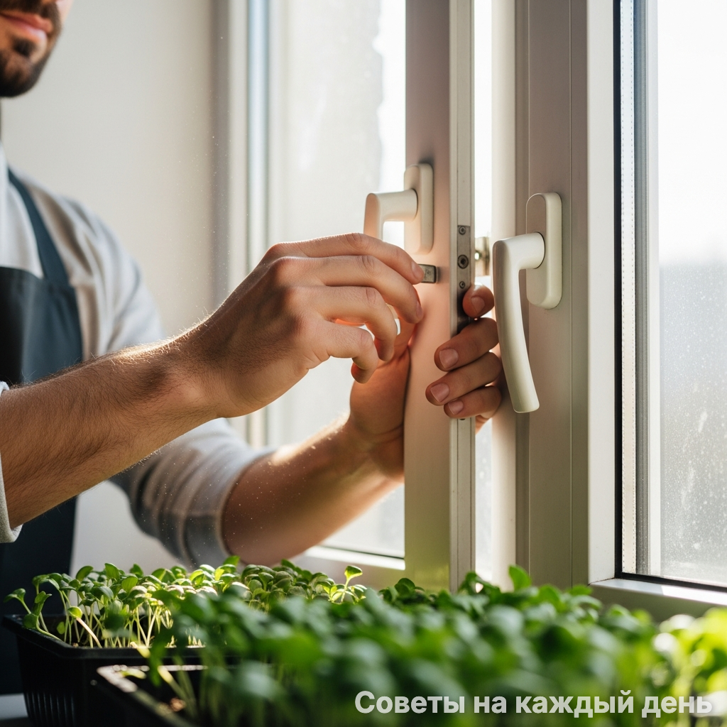 Свежий воздух - первый шаг к сильному растению.