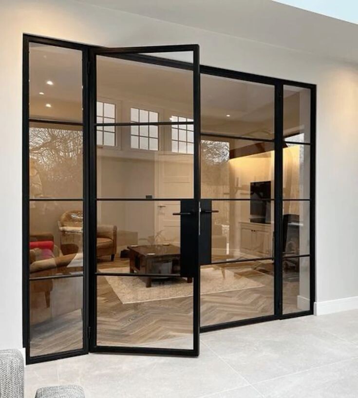 алюминиевые окна (фото с сайта ru.pinterest.com)