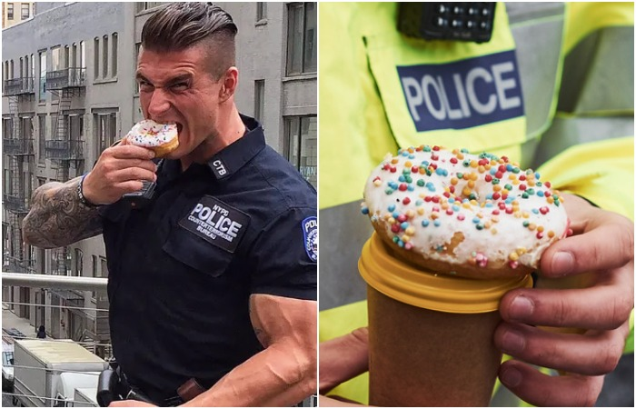 Почему копы в США едят пончики, и как любовь к сладости предотвращает ограбления