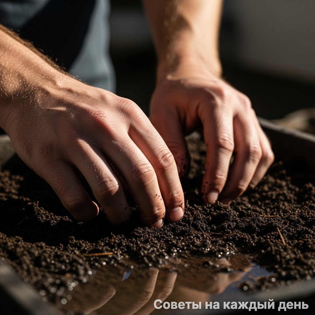 Избыток воды - это отсутствие воздуха. Мы вернем корням возможность дышать.