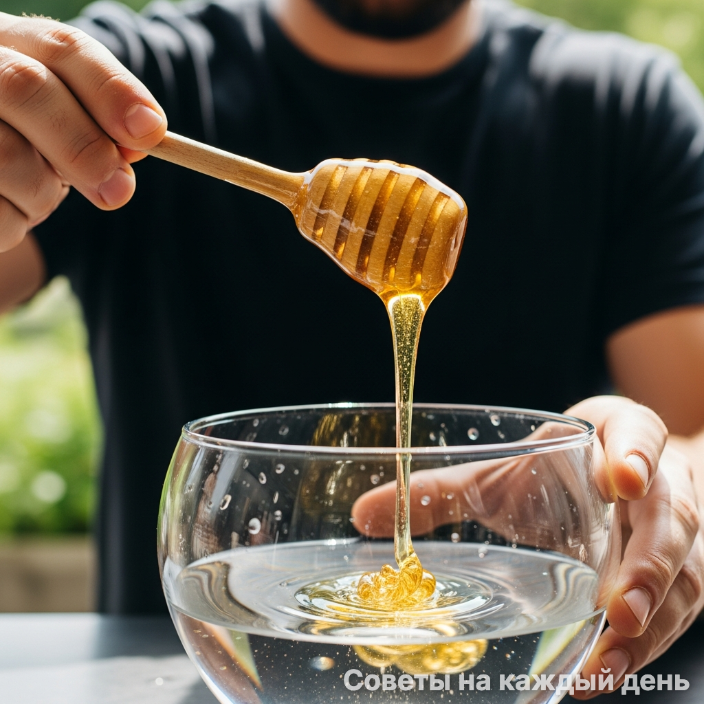 Медовая вода дает семенам мощный энергетический заряд.
