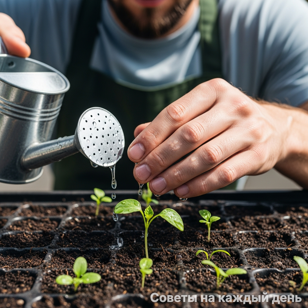 Вода - это проводник и щит для корней вашего растения.