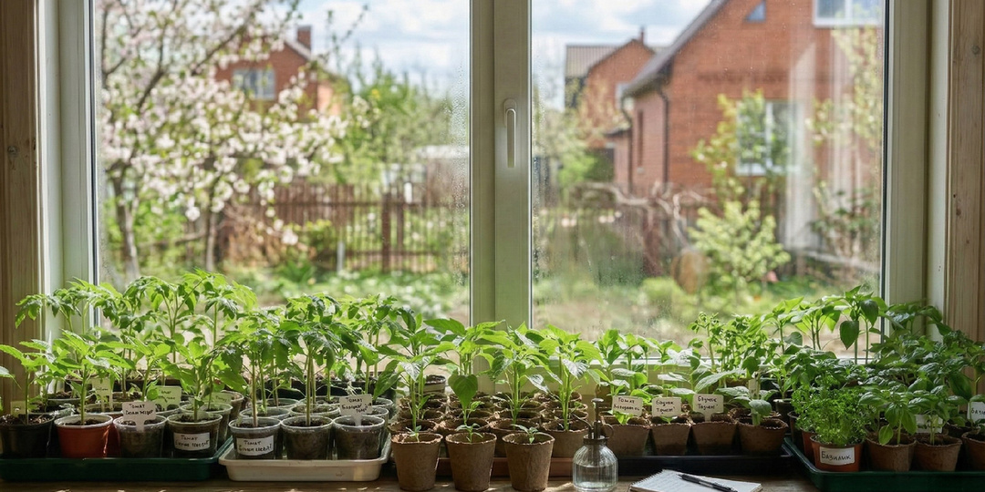 Как вырастить здоровую крепкую рассаду